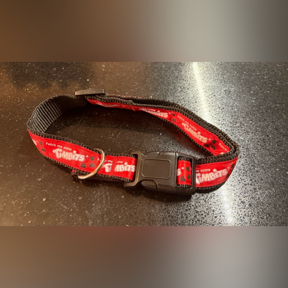 Tim Hortons Dog Collar with Buckle